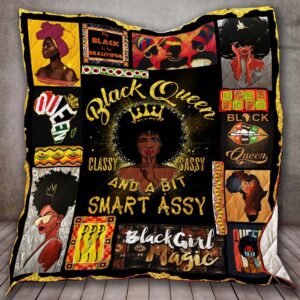 Black Queen Quilt -Hn020808  Quilt